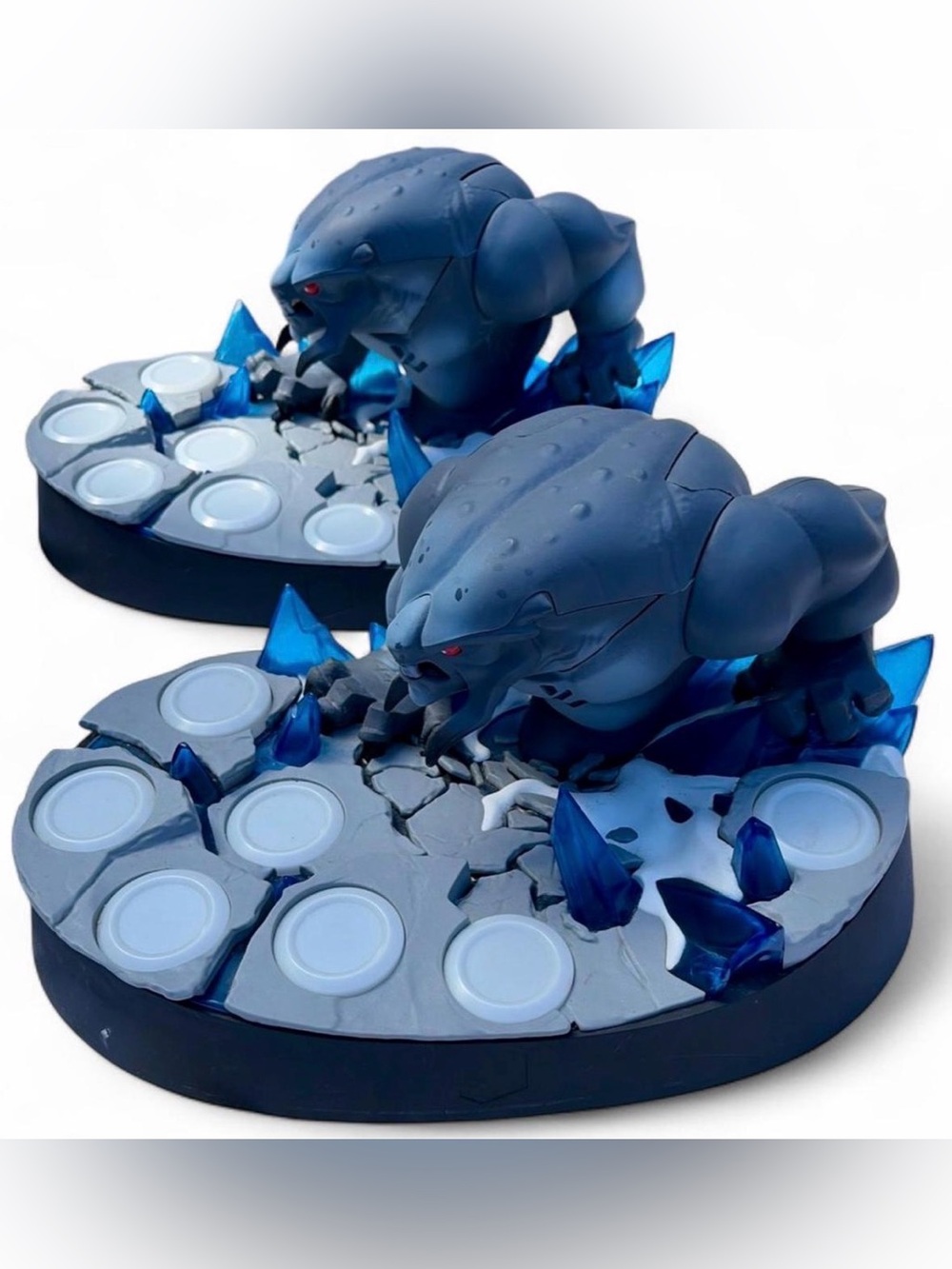 Disney Infinity 2.0 Marvel Frost Giant Display Bases Lot of 2